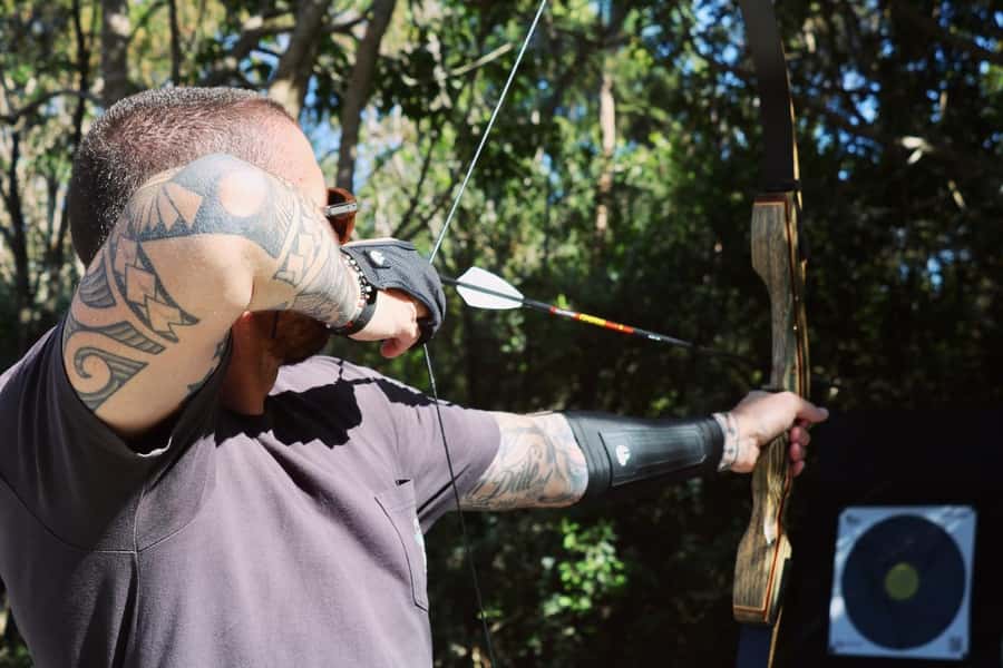 3D Archery Adventure - Plettenberg Bay - Learning the equipment and finding your aim