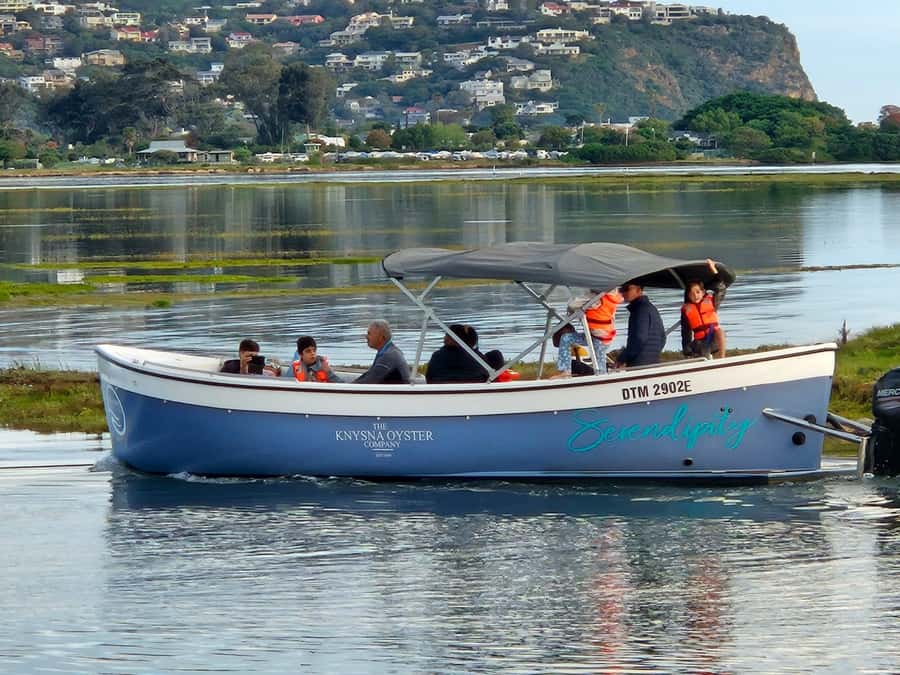 75 Minute Knysna Lagoon Charter - The Eastern Head and the water-only Western Head