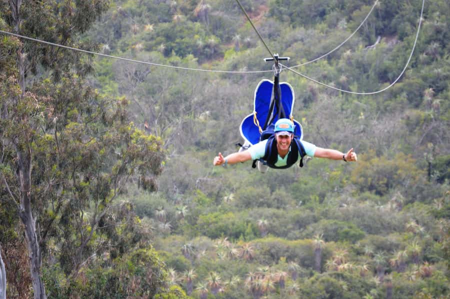 Adrenalin Addo Adventure Park: Superman Zipline - Flying Face-Forward Over Addo