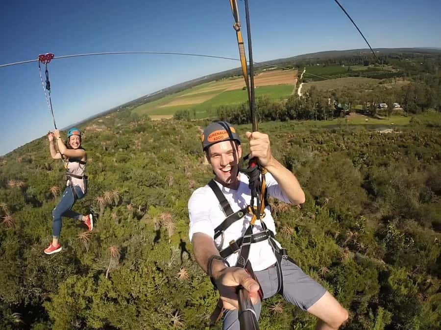 Adrenalin Addo Adventure Park: Zip Line and Giant Swing - The Route to the Zip Line Tower