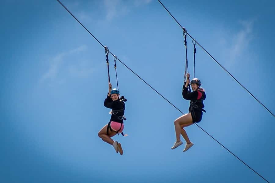 Adrenalin Addo Adventure Park: Zip Line and Giant Swing - What the 500-Meter Zip Line Feels Like