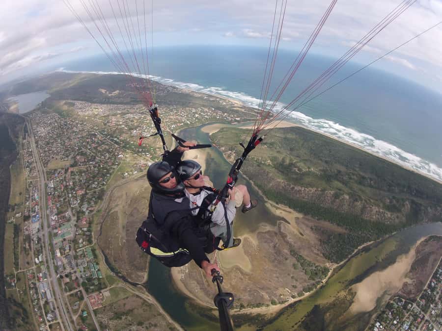 Adventure Tandem Paragliding Flight - Who will enjoy this flight most?