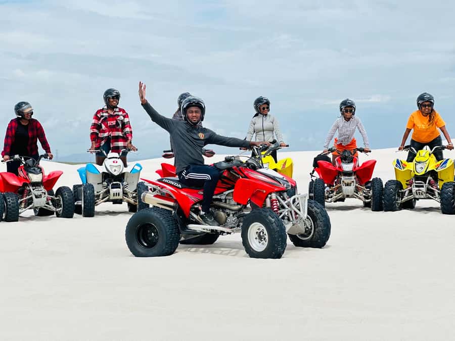 AFFORDABLE Atlantis Dunes Quad Bike tour with PHOTOSHOOT - Getting to the dunes and getting back