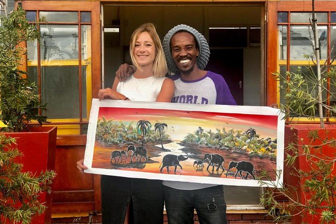 African Art Workshop - Meeting Tozamile Mnapu in Langa
