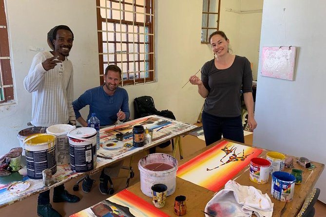 African Art Workshop - Choosing a prepared design or a blank surface
