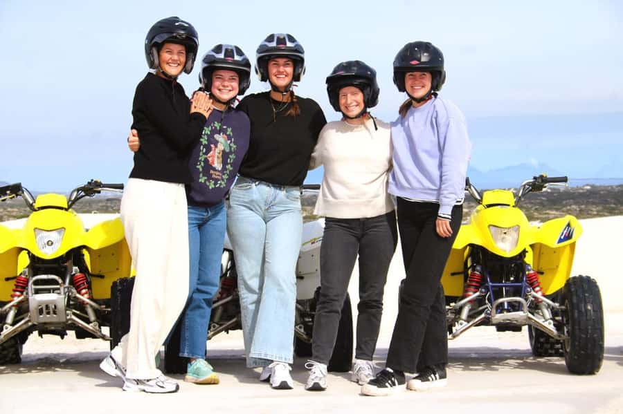 ATLANTIS DUNES-CAPE TOWN: ATV ADVENTURE & PHOTO SESSION - Timing, communication, and group management