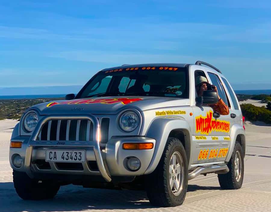 ATLANTIS DUNES: JEEP 4X4 TOUR, QUAD BIKE & GLAM SANDBOARDING - Quad biking on the white sand