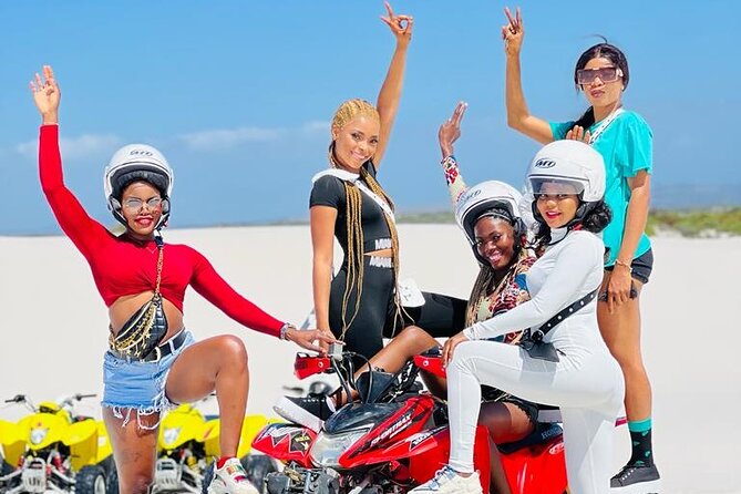 Atlantis dunes Quad biking experience - Riding the white sand outside Cape Town