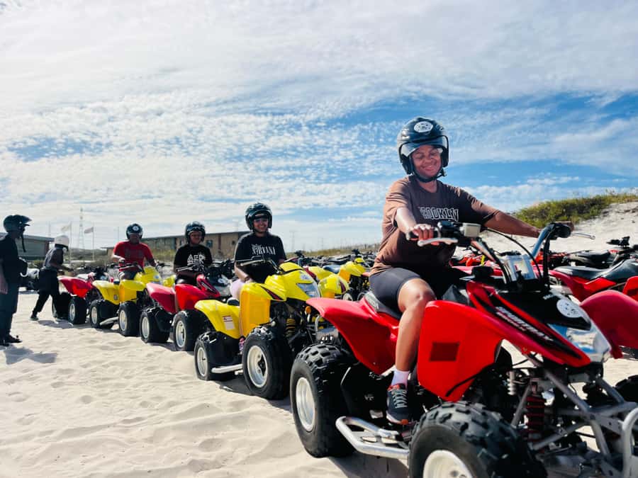 Atlantis Dunes: The best ATV- Quad Bike tour with PHOTOSHOOT - Riding the white dunes for one hour