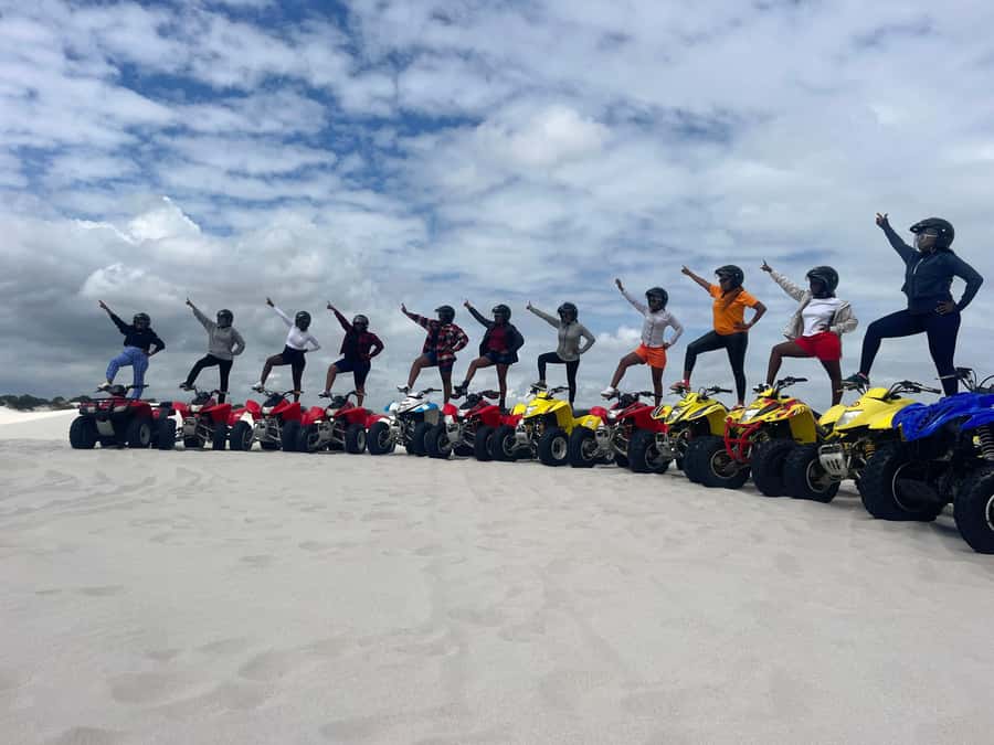 ATV Atlantis dunes: PHOTOSHOOT & VIDEOS - The one-hour route and photo stops
