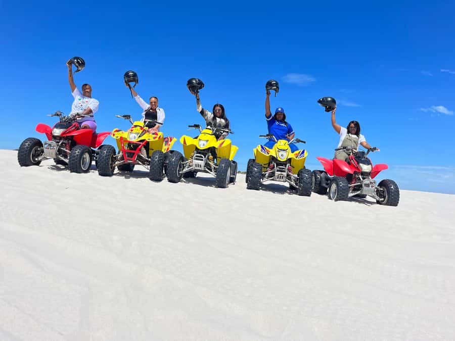 ATV Atlantis dunes: PHOTOSHOOT & VIDEOS - Adding sandboarding to the outing