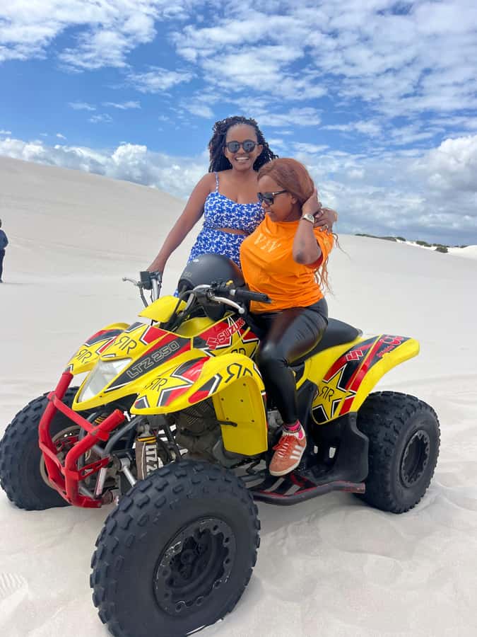 ATV Atlantis dunes: PHOTOSHOOT & VIDEOS - Rules that protect the reserve and the group