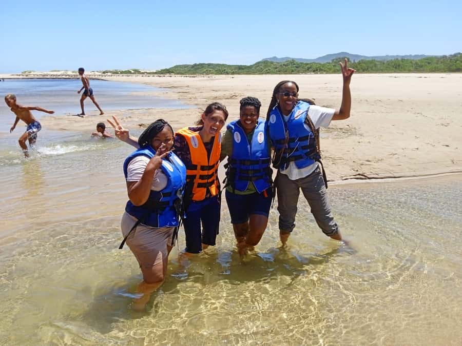 CANOEING IN SEDGEFIELD AT OYSTERS EDGE, GARDEN ROUTE - Birdlife around the coastal estuary