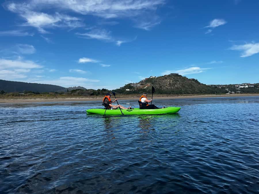 CANOEING IN SEDGEFIELD AT OYSTERS EDGE, GARDEN ROUTE - What the $31 price really includes