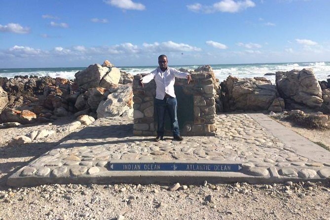 Cape Agulhas,, Where the 2 oceans meet - Optional stop at Somerset West Cheetah Outreach