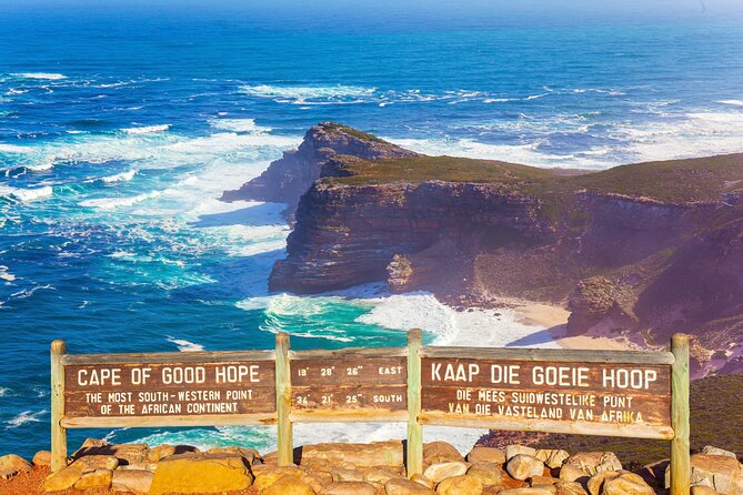 Cape Peninsula Private Tour with entrance fees to Cape of Good Hope and Penguins - Hout Bay adds boats, fish, and a busy market