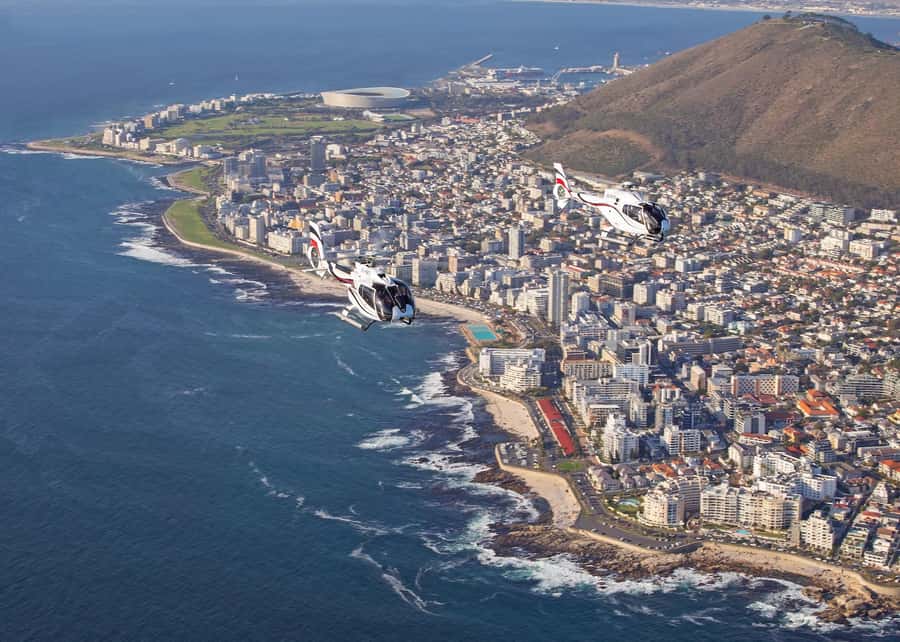 Cape Town: 12-Minute City Scenic Helicopter Tour - Lion’s Head from a seat in the sky