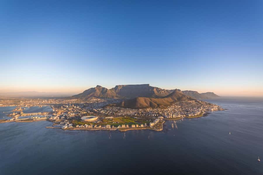 Cape Town: 20-Minute Helicopter Flight and Free Harbour Tour - The Twelve Apostles from the air