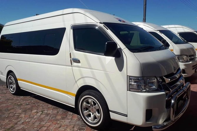 Cape Town Airport Shuttle - Cape Town City Centre - What the airport pickup looks like