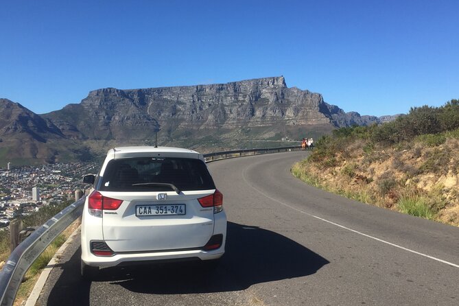 Cape Town airport transfer TO or FROM airport - What your 30-minute to one-hour transfer looks like