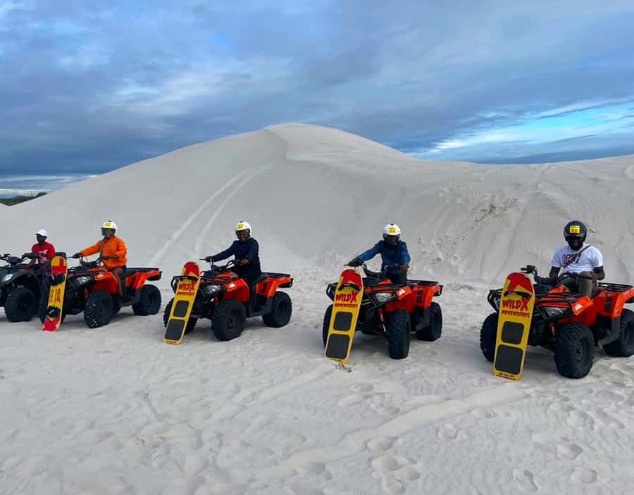 Cape Town: Atlantis Dunes Quad Biking & Glam Sandboarding - Starting with quad biking across the sand