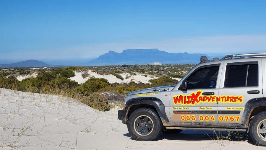 CAPE TOWN: ATLANTIS DUNES SELF DRIVE EXCLUSIVE JEEP 4X4 TOUR - Riding through the Atlantis Dunes by Jeep