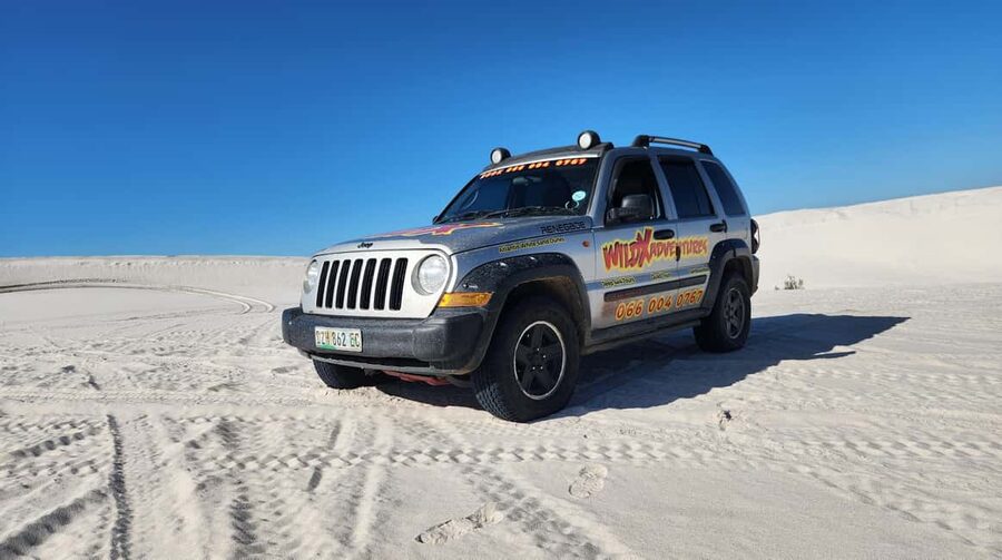 CAPE TOWN: ATLANTIS DUNES SELF DRIVE EXCLUSIVE JEEP 4X4 TOUR - What the start of the outing is like