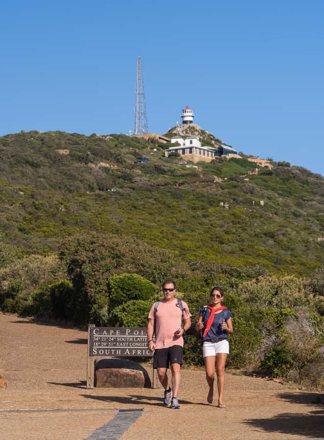 Cape Town: Cape of Good Hope & Cape Point Prebooked Ticket - The Cape of Good Hope signboard and coastal scenery