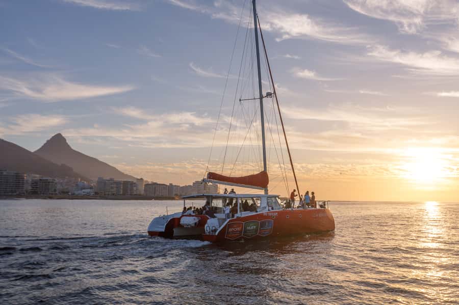 Cape Town: Catamaran Champagne Sunset Cruise - The route toward Clifton Beach