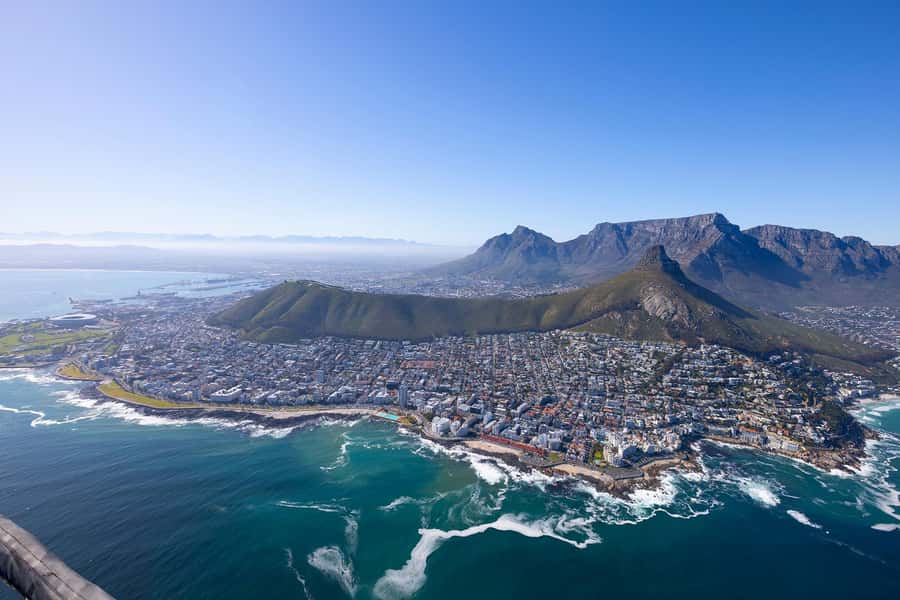 Cape Town City Center Helicopter Flight - 12Min - Taking off from the V&A Waterfront