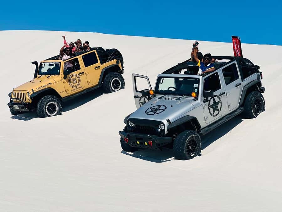 Cape Town Desert Thrills: Dune Jeep Venture - A short, sharp ride across Atlantis Dunes