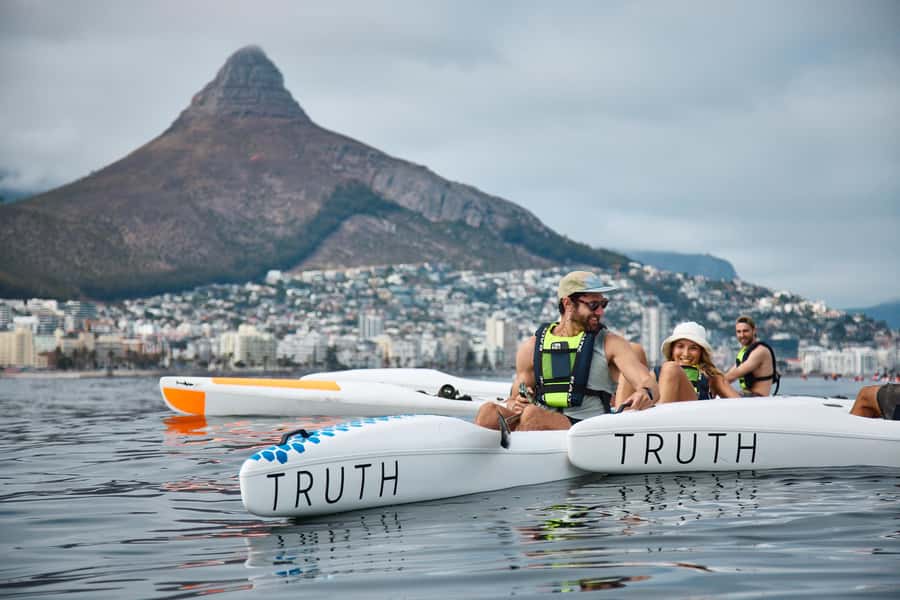 Cape Town: Dolphin & Ocean Wildlife Kayaking Adventure ⚓️ - From safety briefing to Atlantic launch