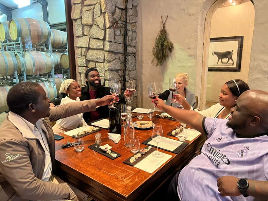 Cape Town: Franschhoek and Wine Tram Tour - Wine, biltong, and cheese can shape the experience