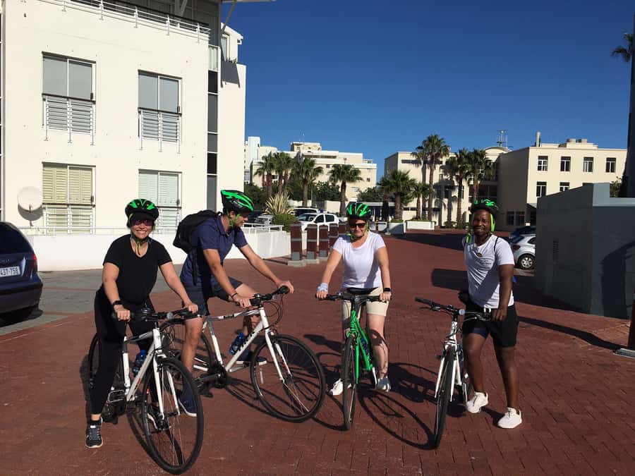 Cape Town Guided City Cycling Heritage Tour - Private Tour - Green Point Park and Cape Town Stadium