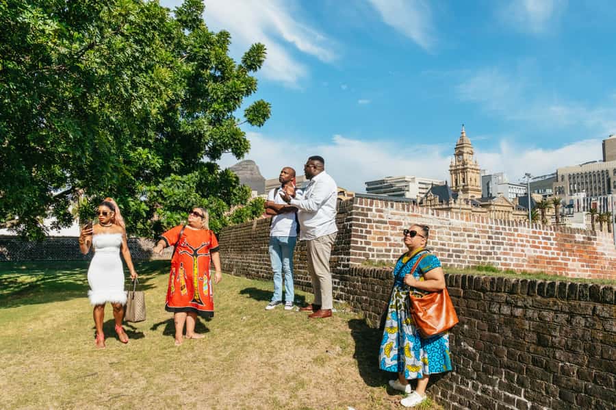 Cape Town: Half-Day Walking City Tour and African Lunch - The Castle of Good Hope, seen from the outside