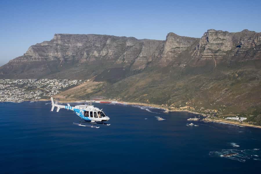 Cape Town: Hopper Helicopter Flight - Robben Island and the chance of whales