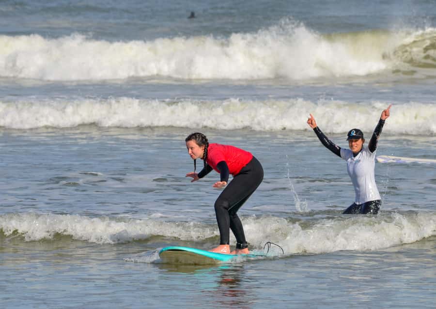 Cape Town:Learn to surf with the best view of Table Mountain - The $46 price and what you get for it