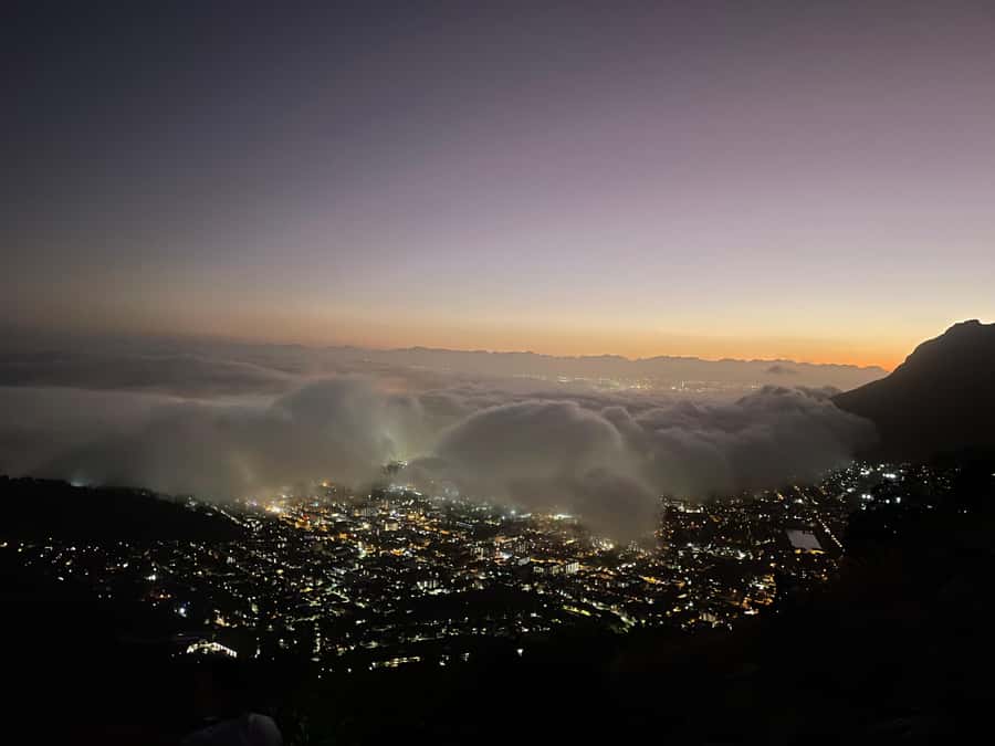 Cape Town: Lion's Head Sunrise or Sunset Guided Hike - Sunset from the summit