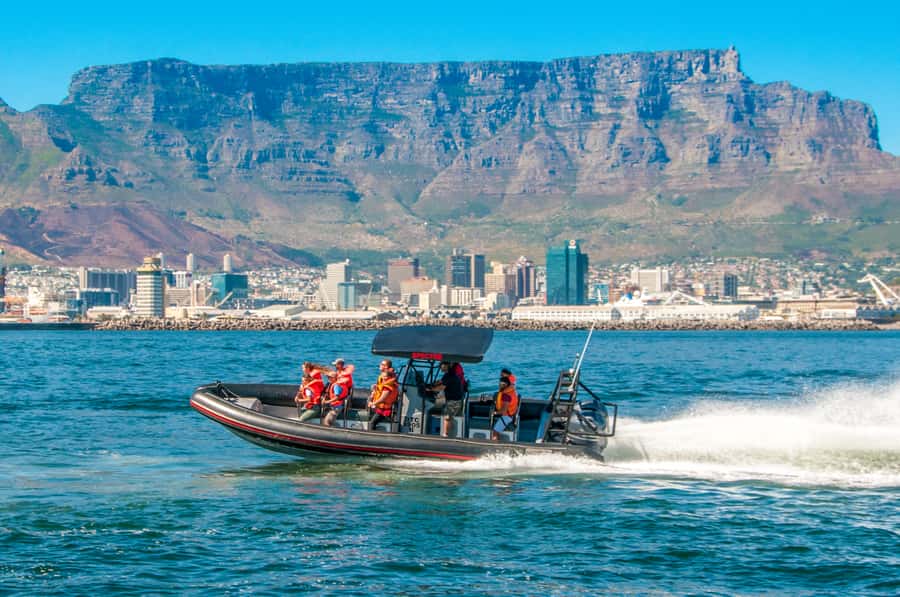 Cape Town Ocean Safari: Speed Boat Adventure in Table Bay - Leaving Quay 5 for Table Bay