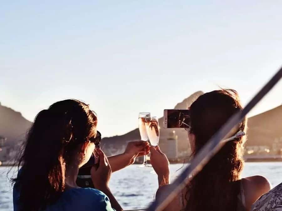 Cape Town: Sunset Champagne Cruise - The summer route toward Table Bay and Milnerton