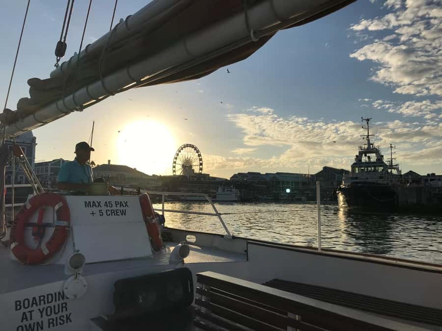 Cape Town: Sunset Cruise from V&A Waterfront with Bubbly - The sunset, the sailing, and the social mood