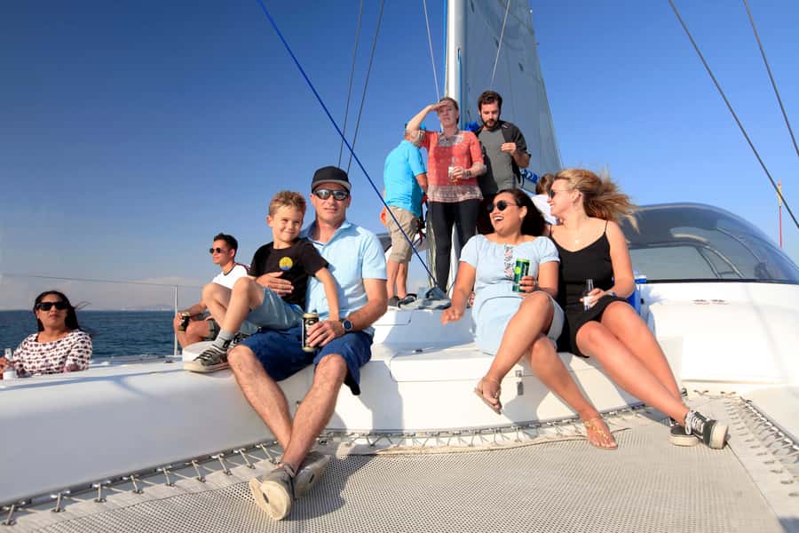 Cape Town: Table Bay Cruise by Catamaran - Choosing between the trampolines and covered seating
