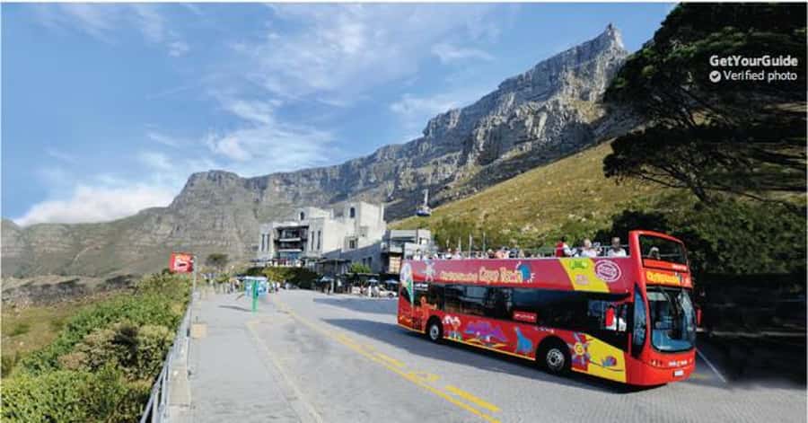 Cape Town: Table Mountain Cable Car, Hop-On Hop-Off Bus Tour - Take the red route to the Table Mountain cableway