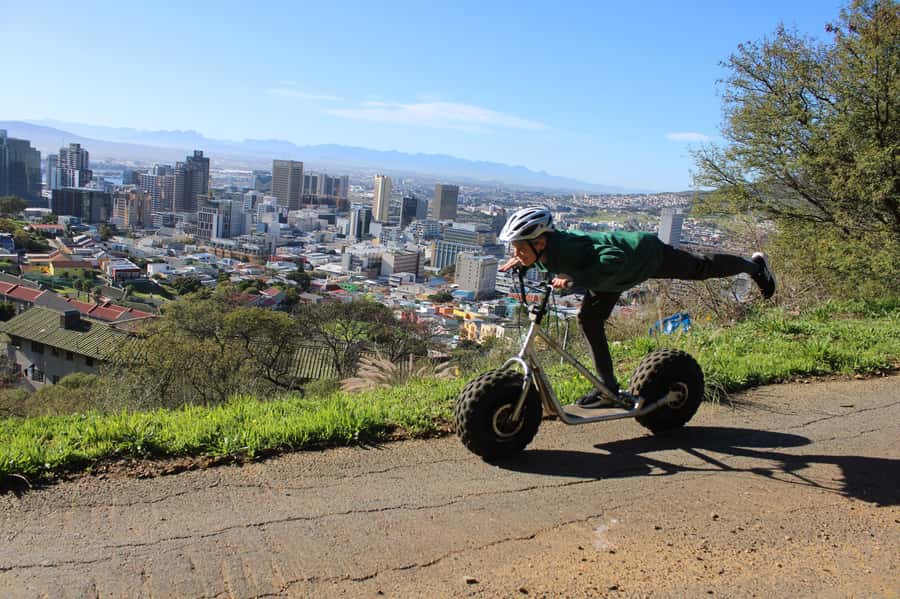 Cape Town: Table Mountain Gravity Scooter Tour - Dead Man’s Tree: the best pause for views
