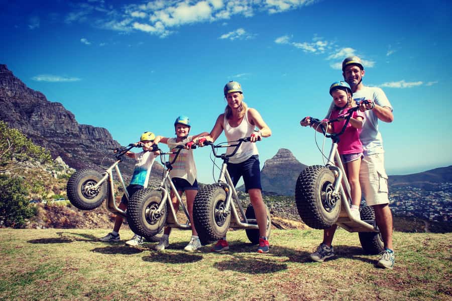 Cape Town: Table Mountain Gravity Scooter Tour - Kloofnek parking: a practical starting point