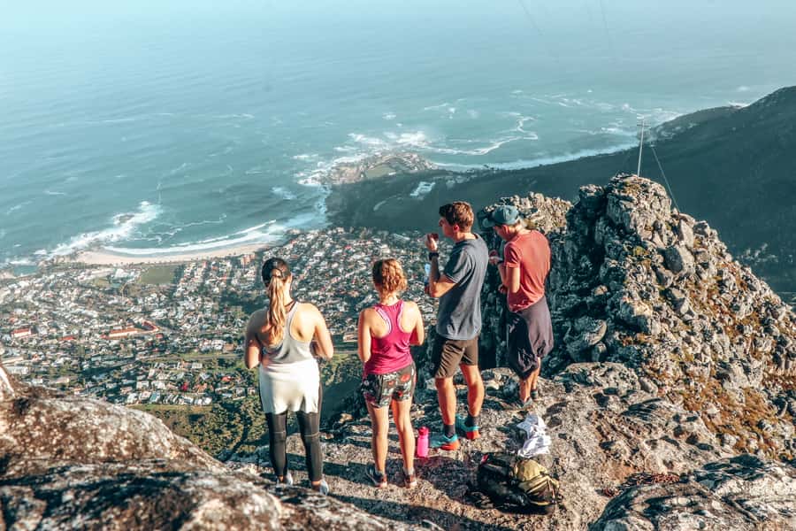 Cape Town: Table Mountain Hike via India Venster - Meeting near the Cableway and getting started