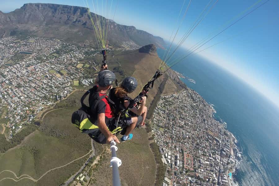 Cape Town: Tandem Paragliding Adventure - The views from Signal Hill to the Atlantic