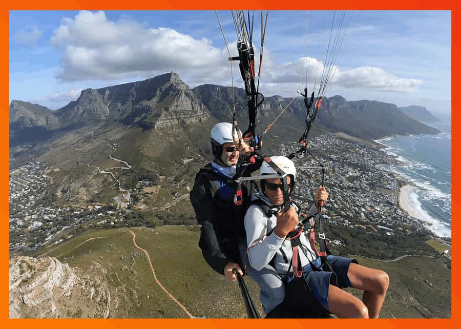 Cape Town: Tandem Paragliding with Instructor - A bird’s-eye view of Cape Town