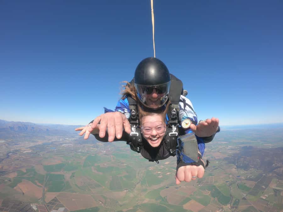 Cape Town: Tandem Skydiving - The aircraft ride gives you time to look around