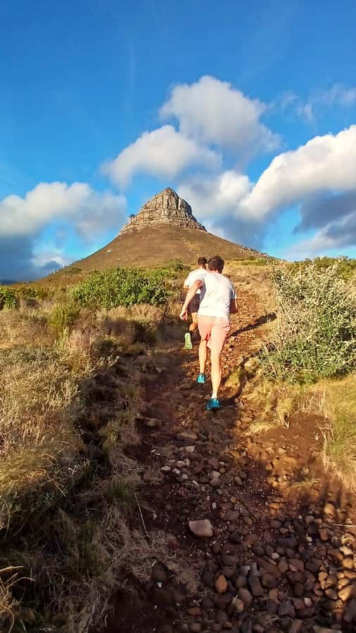 Cape Town: Trail Run Lion's Head and Signal Hill Morning - Signal Hill viewpoint and the Atlantic panorama
